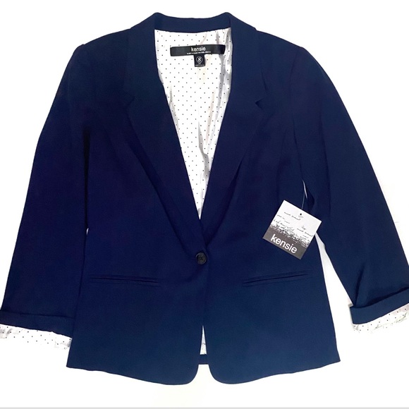 Kenzie • navy blue blazer